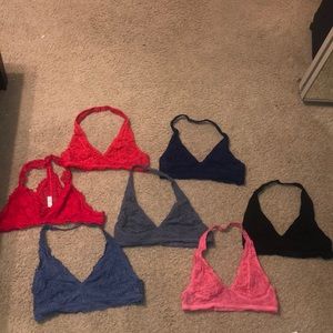 Arie/ victoria secret halter brallets